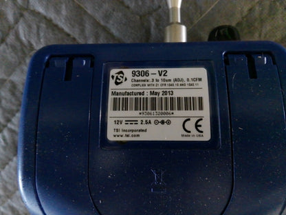 AeroTrak TSI 9306-V2 Particle Counter w/ Charger & Manual - OPEN BOX