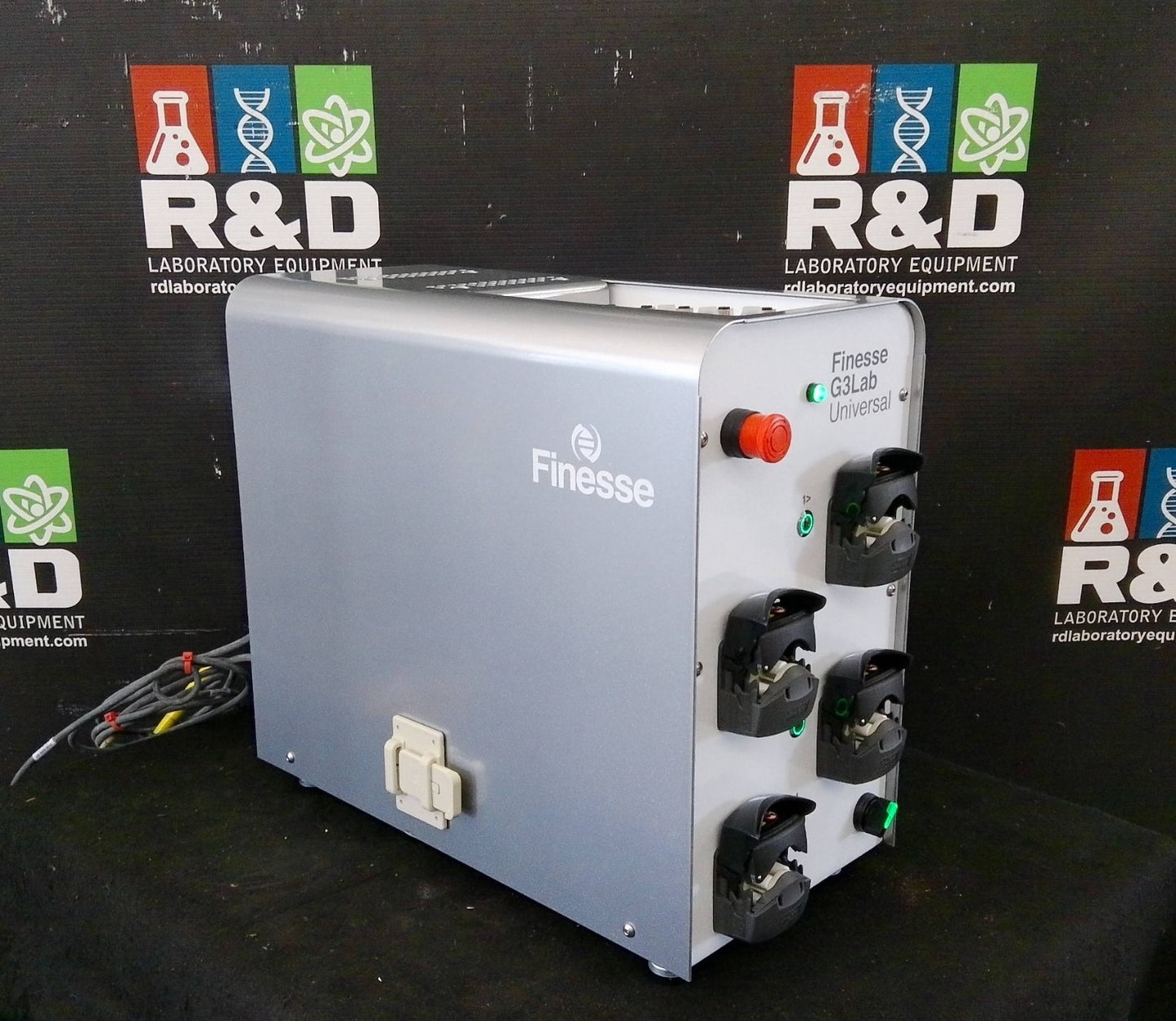 Finesse G3Lab Universal F100-2277-300 Rev 1 Bioreactor Controller w/pH&DO Probes