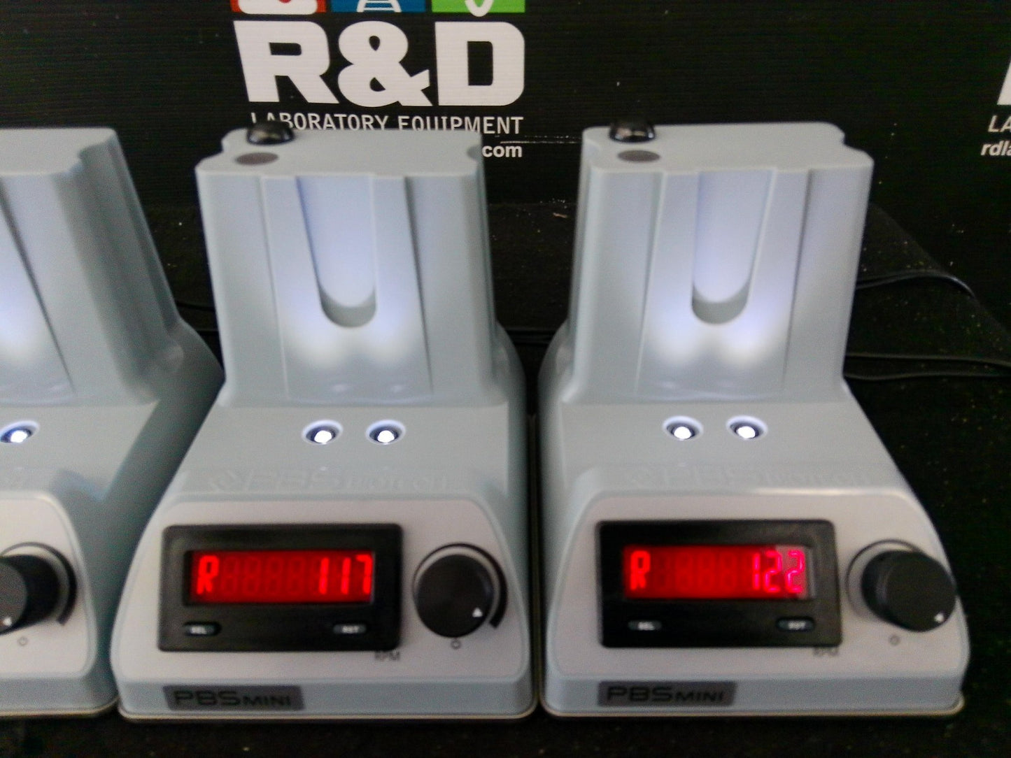 PBS Biotech PBS-Mini Bioreactor Stir Platform FA-UNI-B-501 w/ Power Supply x4