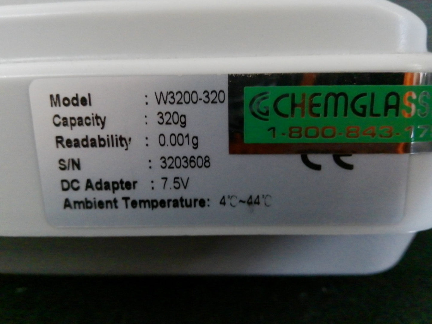 Accuris Instruments W3200-320 Top-Loading Balance, Scale 320
