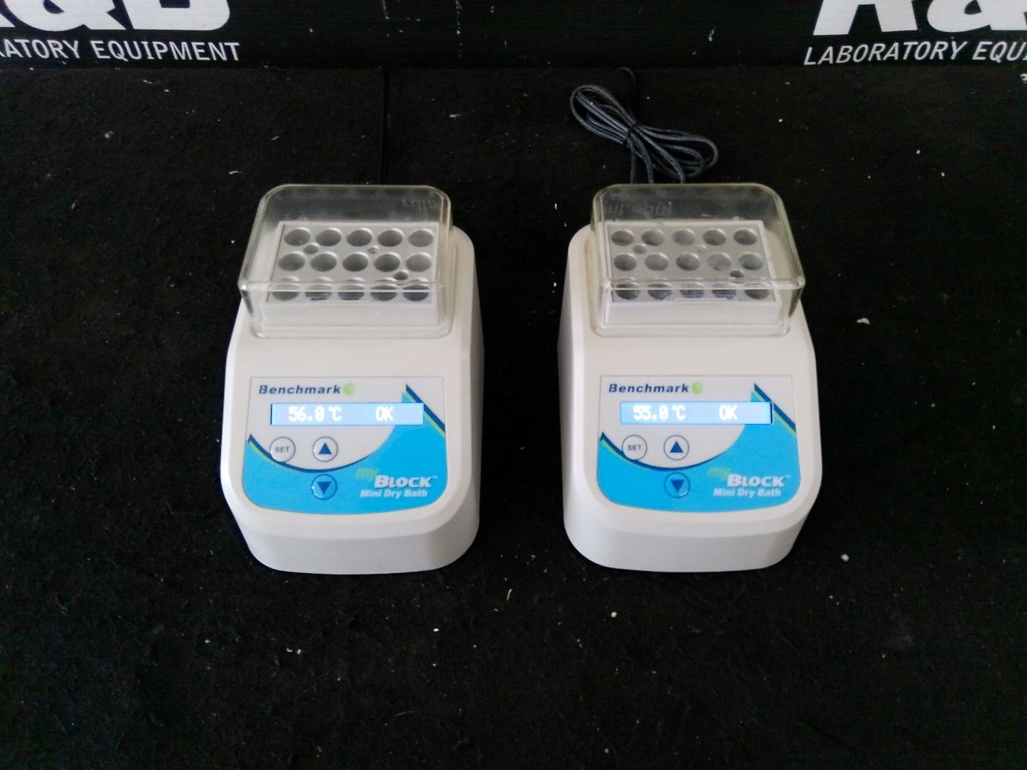 Benchmark BSH200 My Block Mini Dry Bath model w/0.2 mL block (Lot of 2)