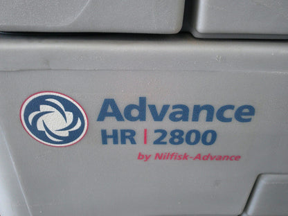 Advance HR 2800 Nilfisk Floor Cleaner Scrubber New Batteries & Charger, Tested