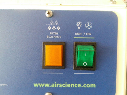 Air Science Basic 3ft Purair P5-36-XT Ductless Fume Hood 120v FULLY TESTED