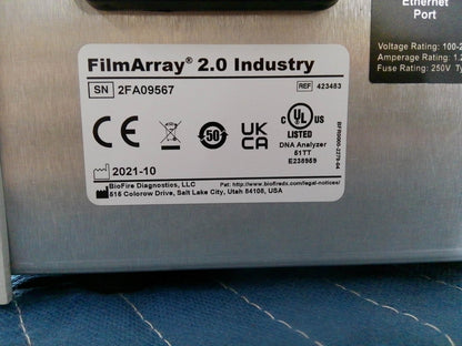 BioFire FilmArray 2.0 Industry Instrument Multiplex PCR System