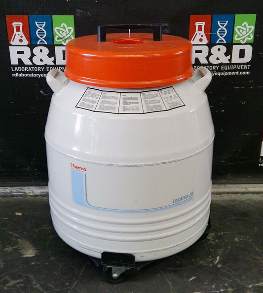 Thermo Scientific Locator JR Cryo Nitrogen LN2 Biological Storage System w/Racks