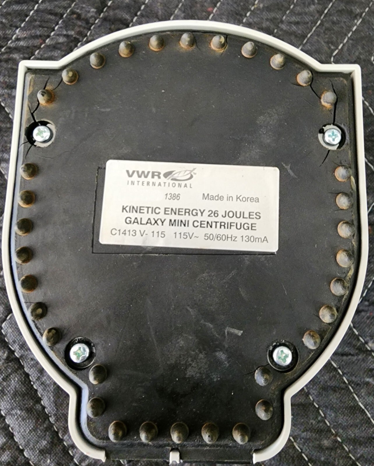 VWR Galaxy Mini Centrifuge 8 Tube Rotor 120v FULLY TESTED