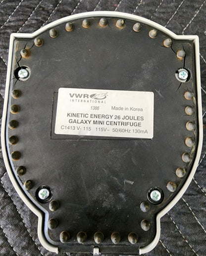 VWR Galaxy Mini Centrifuge 8 Tube Rotor 120v FULLY TESTED