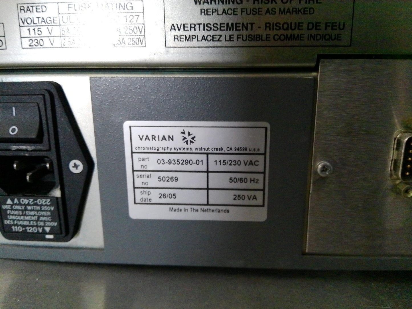 Varian HPLC Liquid Chromatology System w/ Computer