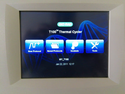 Bio-Rad T100 96 Well Thermal Cycler PCR Gene Analysis System
