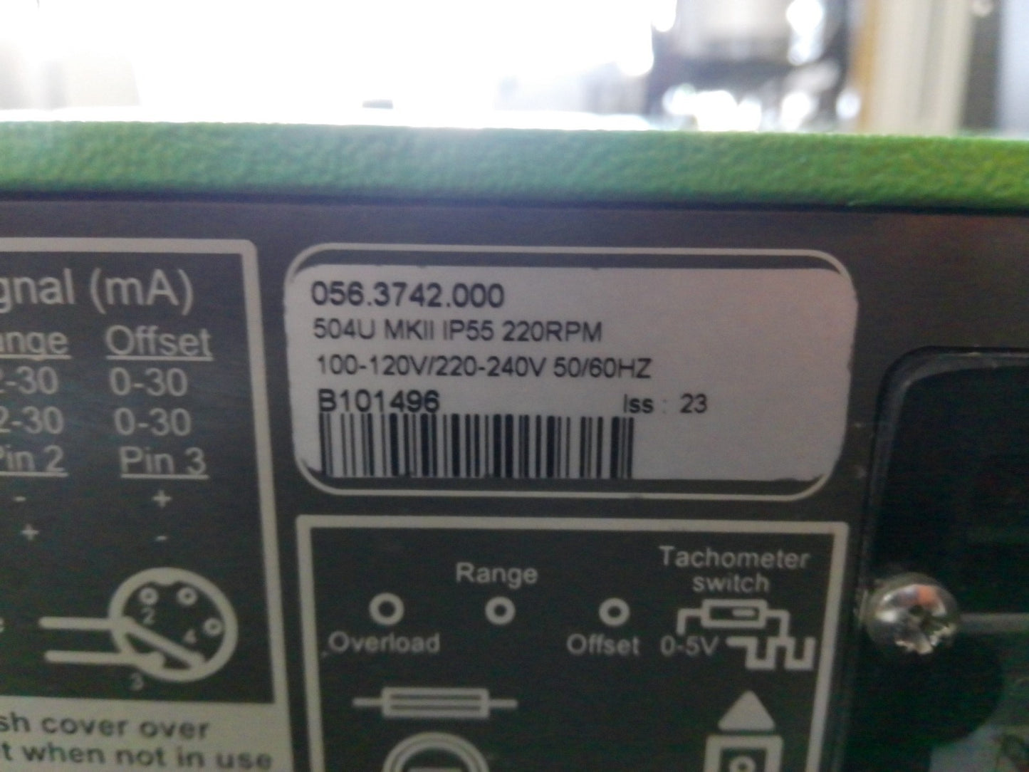 Watson Marlow 504U IP Washdown Peristaltic Pump 120v 220RPM TESTED