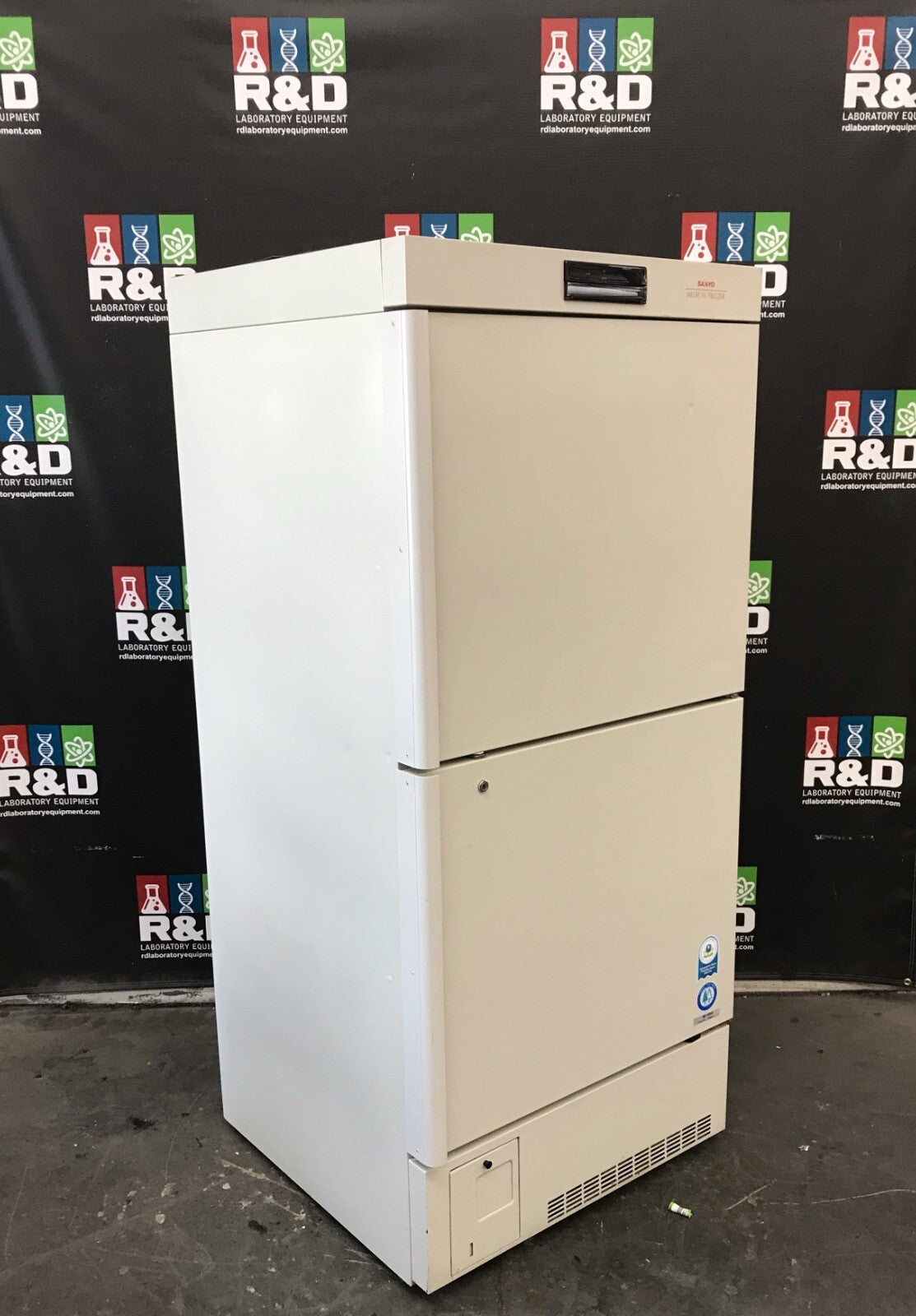 Sanyo MDF-U536D -30 C Double Door Commercial Freezer 16Cf 120v FULLY TESTED