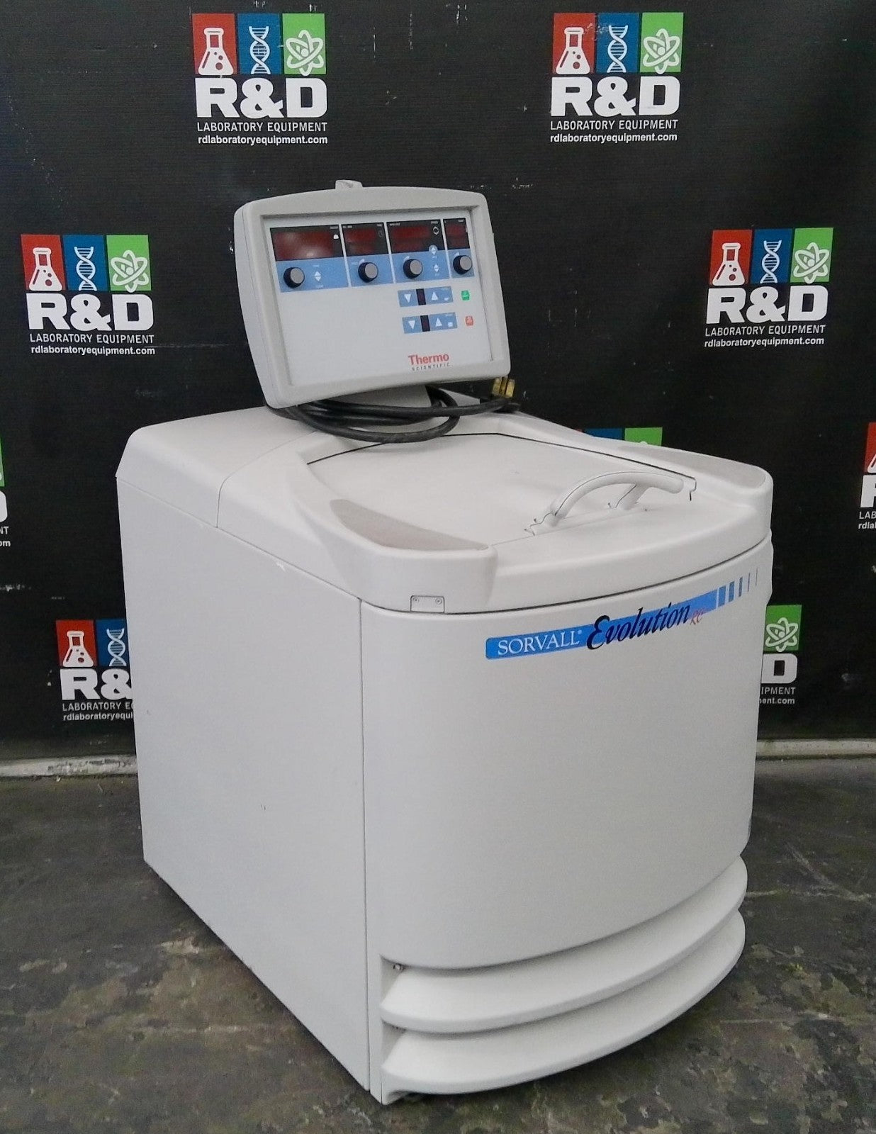 Thermo Sorvall Evolution RC Refrigerated Floor Centrifuge w/ Rotor & Inserts