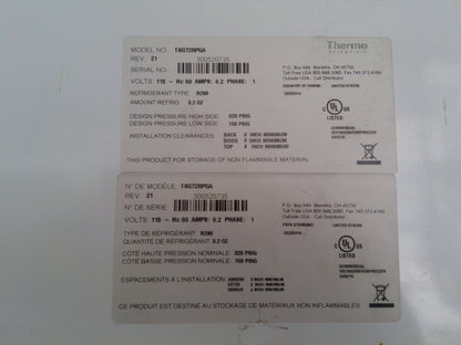 Thermo Scientific TSG72RPGA Three Glass Door Commercial Refrigerator 72Cf (2022)