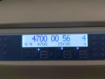 Thermo Sorvall XTR Refrigerated Benchtop Centrifuge w/ Rotor 120v FULLY TESTED