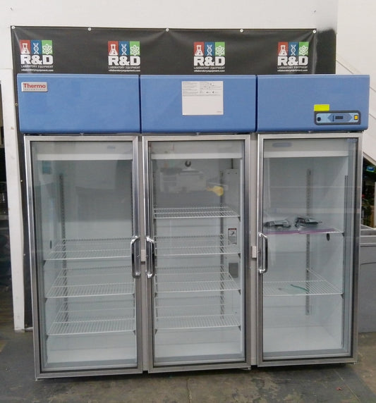 Thermo Scientific REC7504A 3 Glass Door Laboratory +4C Refrigerator 78.8Cf(2018)