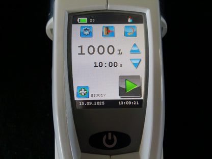 Millipore/ Hycon RCS High Flow Touch Microbial Air Sampler w/ Software & Case