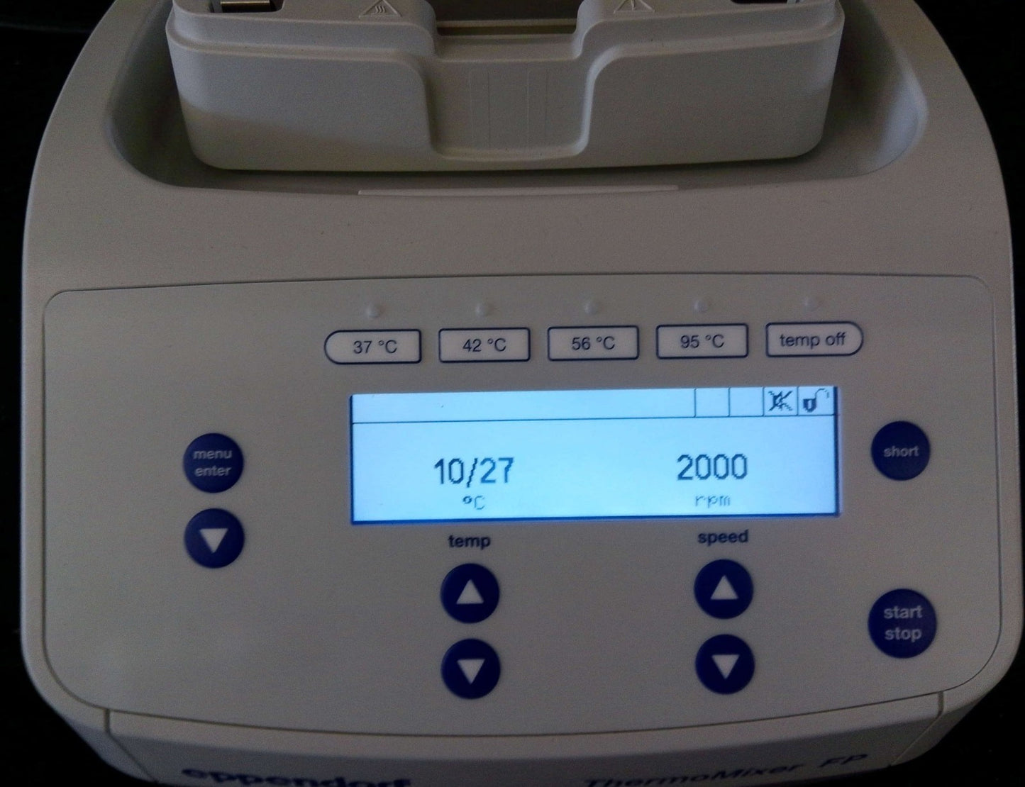 Eppendorf 5385 ThermoMixer FP w/ Microplates Deepwell Thermoblock FULLY TESTED