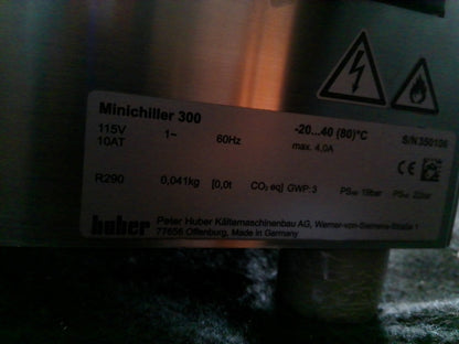 Huber Minichiller 300 Compact Water Chiller Cooler