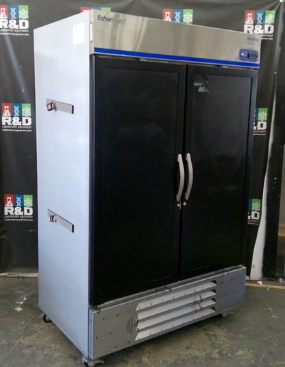 FisherBrand FBG49RSGA Isotemp Glass Double Door Laboratory +4C Refrigerator 49Cf