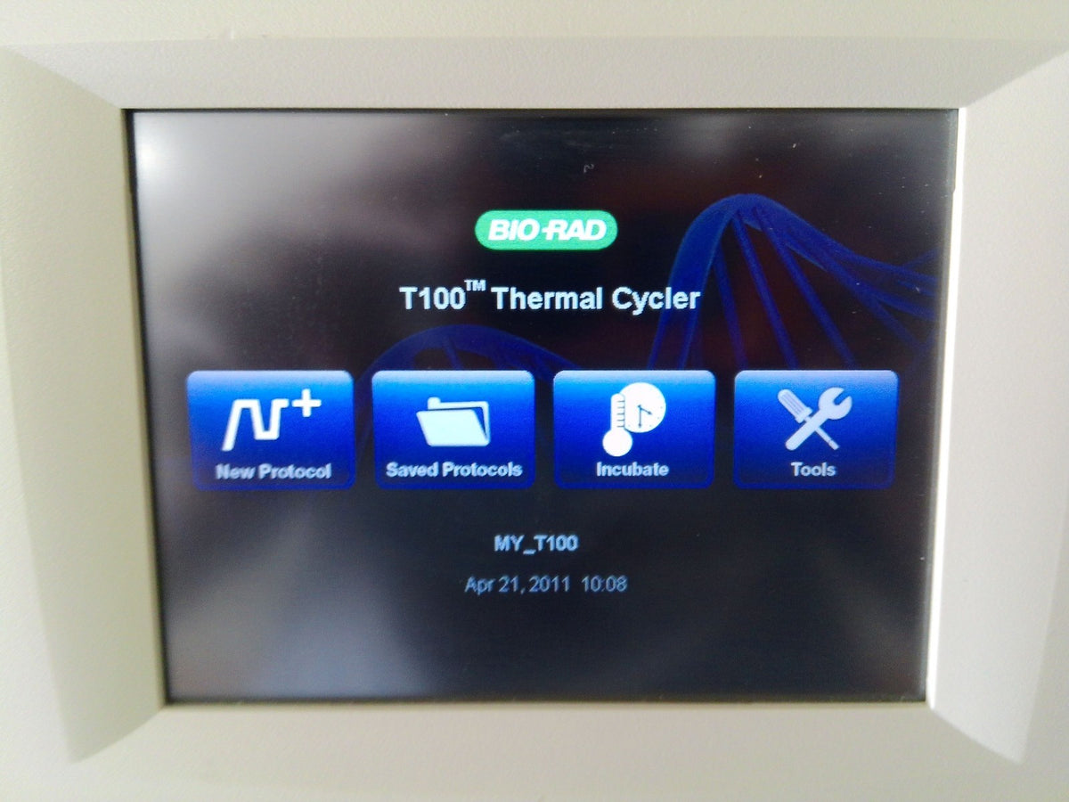 Bio-Rad T100 96 Well Thermal Cycler PCR Gene Analysis System