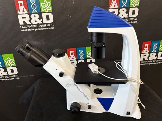Fisherbrand Inverted Research Microscope, With 3 Objectives, Looks & Works Great