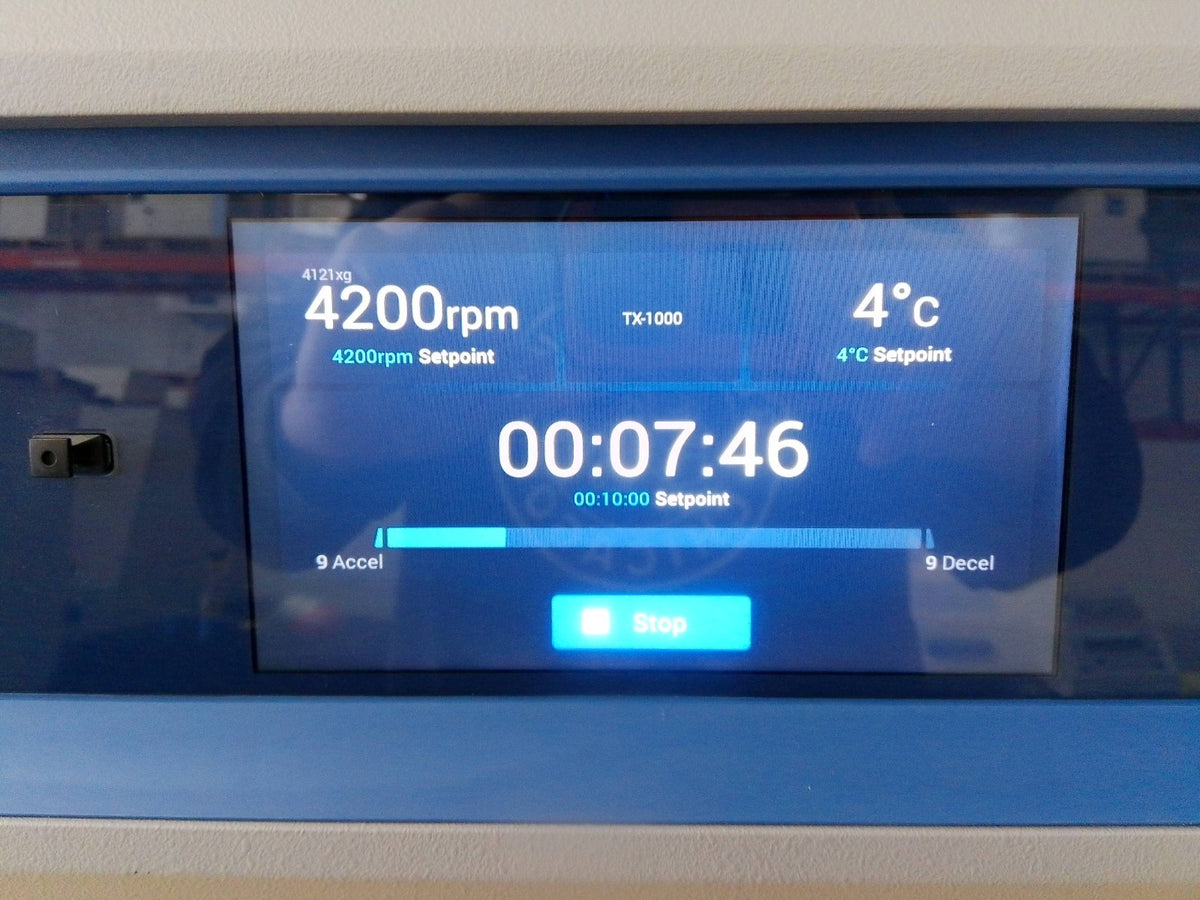Thermo Scientific 2023 Sorvall X4R Pro-MD Refrigerated Centrifuge, Rotor TX-1000