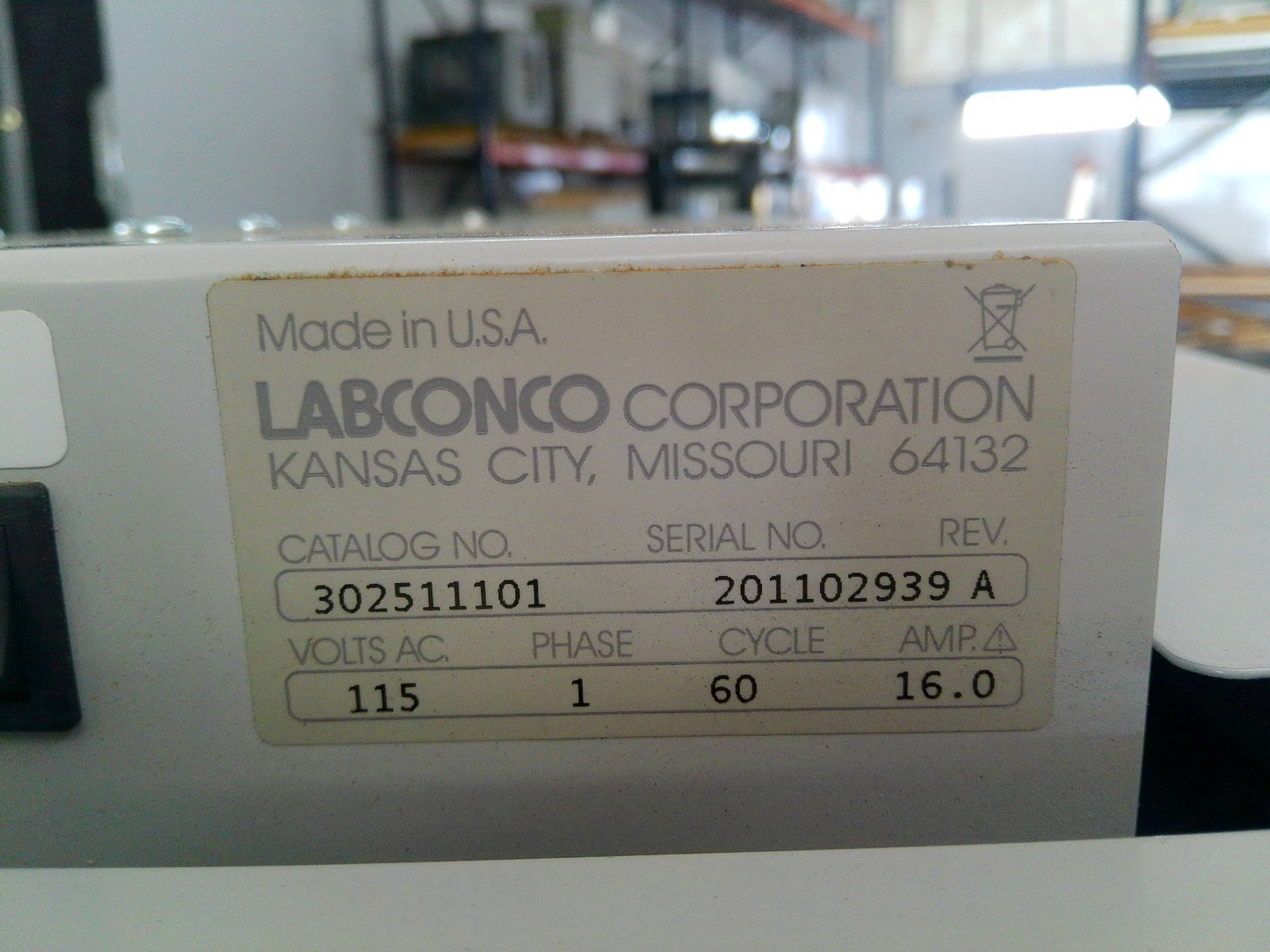 Labconco 5ft 302511101 Logic+ A2 Biosafety Cabinet w/ UV & Stand (2020)