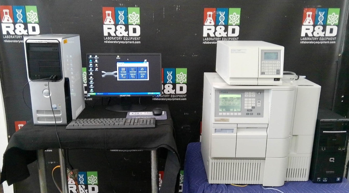 Waters 2695 Separation Module, 2487 Dual Absorbance Detector & Column Heater