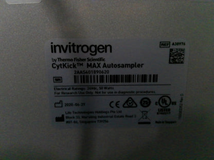 Invitrogen Attune NXT Acoustic Focusing Cytometer w/ CytKick Max Auto Sampler