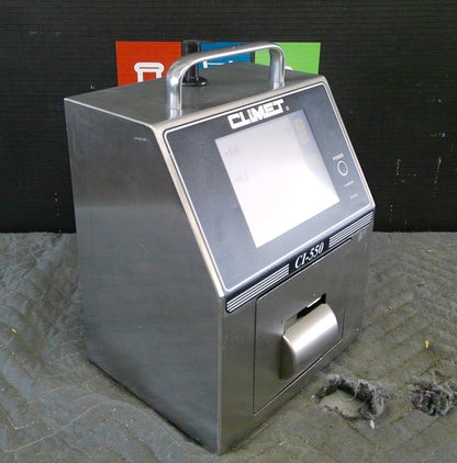 Climet CI-550 Portable Laser Particle Counter 120v