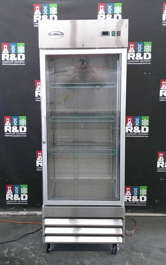 Koolmore RIR-1D-GD Deli Refrigerator Single Glass Door 20.6Cf, 120v FULLY TESTED