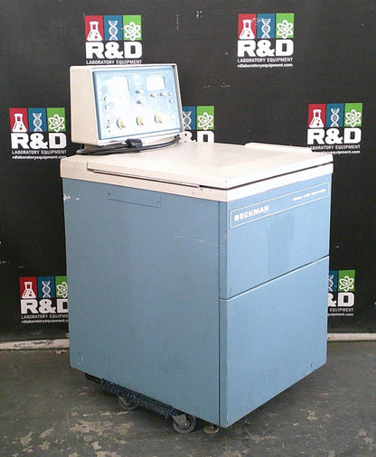 Beckman Coulter J-6B Refrigerated Floor Centrifuge, Ask For Rotor Options,TESTED