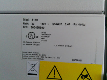 Thermo  Scientific 4110 Series Double Stack Water Jacketed CO2 Incubators (2021)