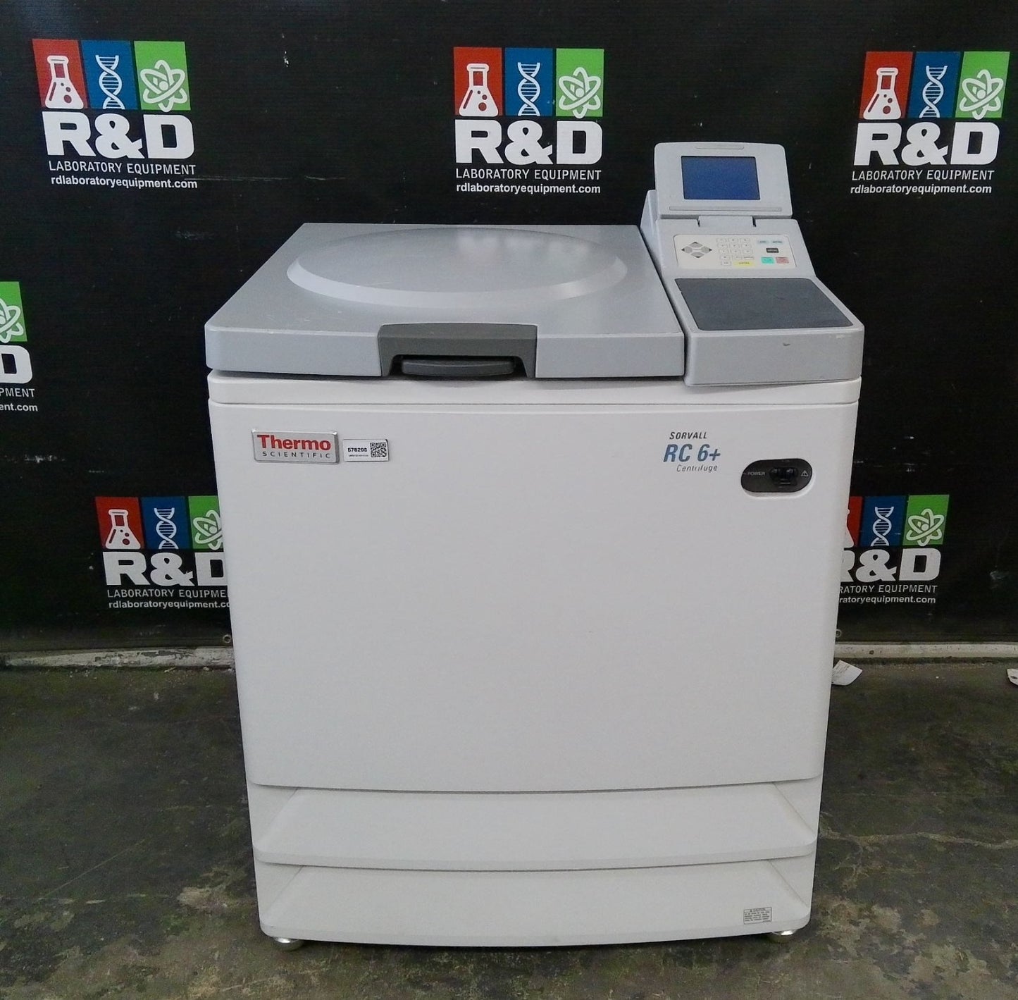 Thermo Sorvall RC6 Plus Refrigerated Floor Centrifuge w/ Rotor (SH-3000) 208V