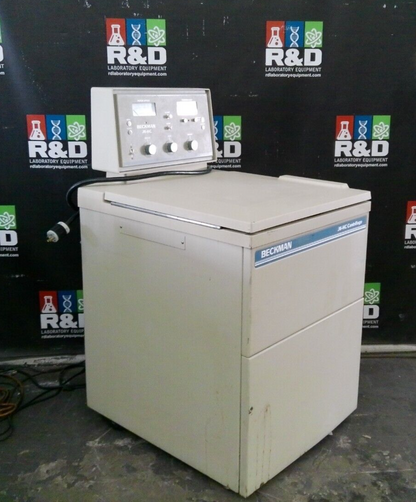 Beckman J6-HC Refrigerated Floor Centrifuge w/ JS-4.2 Rotor & Buckets 240v