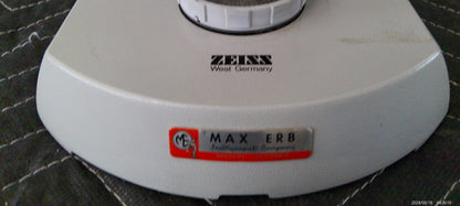 Zeiss Max ERB 467065-9914 Inspection Microscope With 3 Objectives, FULLY TESTED