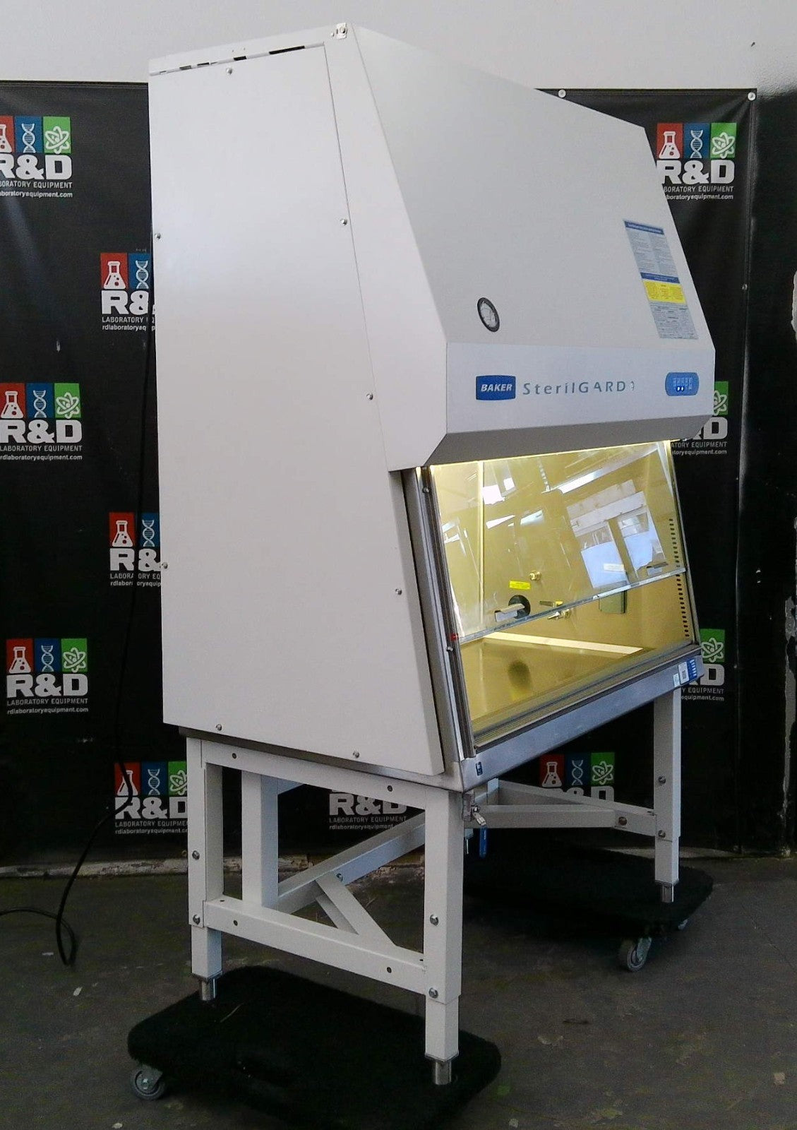 Baker 4ft SG404 A2 Biosafety Cabinet w/ UV & Stand  (2019)  FULLY TESTED
