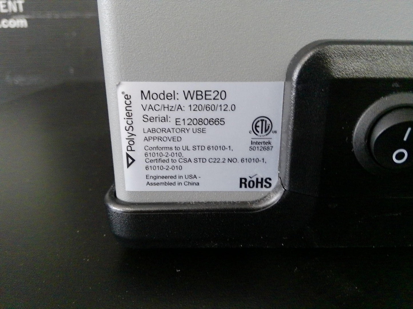 VWR WBE20 20L Water Bath w/ Digital Temperature Process Controller FULLY TESTED