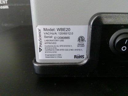 VWR WBE20 20L Water Bath w/ Digital Temperature Process Controller FULLY TESTED