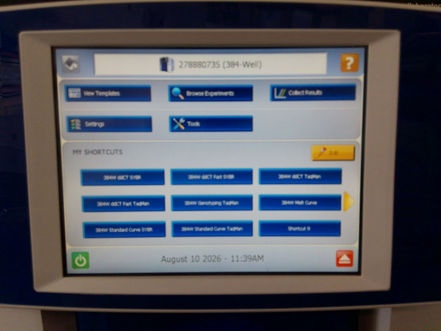 Applied Biosystems 4453552 ViiA 7 Real-Time 384-Well Six-Color PCR System (2011)